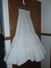 Tulle Crinoline Petticoat Long Half Slip Layered Fishtail Bridal Wedding 10 M L