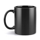 Custom Black Coffee Mug Add Your Text Photo Logo Customized Black Nocustom