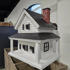 Farmhouse Martin Bird House     Rustic Reclaimed Wood Multi Hole Nesting House