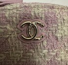 New Chanel Makeup Vip Gift With Purchase Crossbody Bag Pink Tweed  No Box