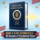 Make Dad Great Again Talking Card   Funny Father s Day Gift