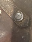 German Ww1 Pistol Leather Holster With Bavarian Military Button Insert