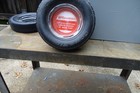 Vitage Rubber Tire Ashtrays Lot Of 3