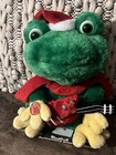 Rockin    Santa Frog - Animated - Jeremiah Was A Bullfrog  - Dan Dee Singing Plush