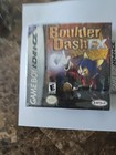Boulder Dash Ex  Nintendo Game Boy Advance Box   Manual Only  