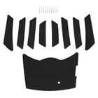 Foot Pads Traction Mats Plastic Eva For Yamaha Vx Vx1100 Cruiser 2005-2009 Black