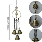 Door Handle Hanging Witch Bell Willow Wind Chimes Home Doorknob Xmas Decoration