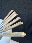  lecreuset new fonduepotset 6colorcodedfondueforks offwhite enameledcastiron    