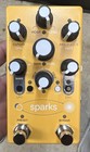 Kinotone Sparks Analog Harmonic Processor Pedal - Saffron Yellow - Excellent