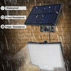 106led Solar Powered Lights Motion Sensor Outdoor Garden Security Flood Lamp Us