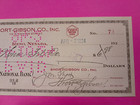 1924 Farmers   Merchants National Bank Reno Nevada Cancelled Bank Check