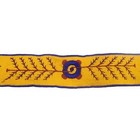 Vintage Boyscouts Native American Theme Headband Felt Embroidered 24 Inch