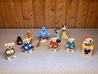 Disney Action Figures Lot Of 13   Various Items   Dalmatians   Aladdin Series   