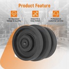Track Roller For Bobcat T300 T300h 864 Skid Steer Loader 6689371 Black Steel