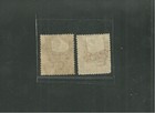 Lot Of 2 Used Great Britain England Sc  18    20 1 Penny Stamps Queen Victoria