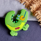 Silicone Teethers For Babies 6-18 Months - Crocodile Design Silicone Teether Rin