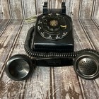 Vintage Western Electric Bell System 5302 Black Rotary Dial Phone Tested Working
