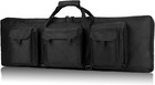 Kalkal 36  42  Double Rifle Case Thickened Soft Long Rifle Bag  Portable Tactica