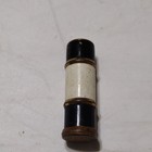 Coty Vintage Lipstick Tube Holder Case  Gold Tone With Black white Cap