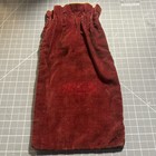 Native American Antique Woodland Floral Beaded Velvet Bag
