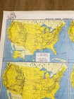 Vtg Quillen Johns Usa History Map Transportation Unites The Nation Rail Air Oil