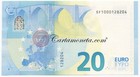 20 Euro European Central Bank Italy Second Series Draghi S001 A1 2015 Fds