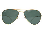 Ray-ban Kids Sunglasses Rb9506s 223 71 Arista Gold Aviators W Dark Green Lenses