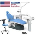 Fda Dental Unit Chair Computer Controlled Dc Motor Pu Hard Leather dentist Stool