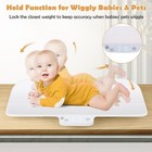 Digital Scale Infant Scale Pet Scale Toddler Scale W  4 Weighing Modes White