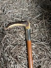 Vintage Fox Hunting Antler Handle Riding Crop