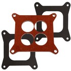 1 4  Phenolic 4-hole Carburetor Spacer W gasket For Holley 4150 4160 Edelbrock