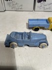 Hubley Plastic Toy Set Of 3 Vintage Made In 1940s 3    Long Made In Usa 1912
