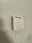 Master Lock No  175 Combination Brass Padlock 4 Digit Resettable   New In Box