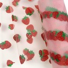Pink Glitter Tulle Rolls 6 Inch X 10 Yards Strawberry Pink Glitter Fabric