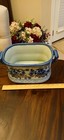 Mid 20th Century Chinese Blue   White Mini Foot Bath Planter