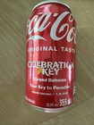  Commemorative Full Can Of Coca Cola And Pin Carnivals Celebration Key   