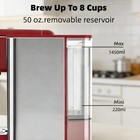 3 In 1 Single Serve Coffee Maker Tea Brewer Fast Brew K Cup Ground Compact