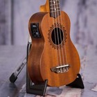 Luna Vintage Mahogany Soprano Acoustic electric Uke  Satin Natural