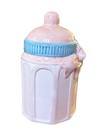 Vintage Ceramic Baby Nursery Planter Baby Bottle Decor