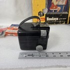 Vtg Kodak Brownie Hawkeye Flash Box Camera Model 177l With Box Plus Extras