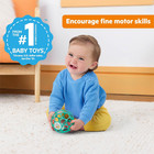 Oball Rattle Bpa-free Infant Toy In Teal For Newborns Up To 4 Inches Flexible