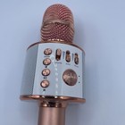 Wireless Karaoke Microphone Smart Luxury Gold Portable Bluetooth New