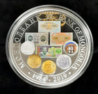 2019 Mongolia 20000 Togrog 5 Oz  999 Silver 95th Anniversary Bank Of Mongolia