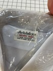 Vintage 60s 70s 80s White Polyester Button Dress Shirt Academia Oxford Nerd