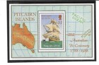 Pitcairn Island  1988    Bi- Centenary Minisheet  Mint Full Gum  As Per Scan 