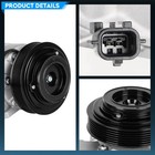 A c Air Conditioner Compressor With Clutch Fit For Nissan Altima 2 5l 2007