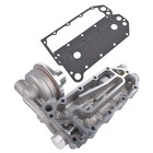 Oil Cooler Housing Filter Head W  Gasket For Cummins 3974325  3974324  3918403