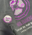 Vintage Large Lee Neil Diamond Embroidered 1 Of 1  Sweatshirt 1992 1993 Tour