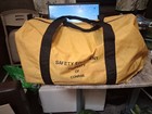 Yellow  Safety Equipment Bag Property Of Conrail  Genuine Preowned About 19x11 