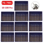 Dental Tungsten Carbide Gold Burs Fg7901 Trimming   Finishing   Polishing Flame